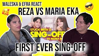 Waleska amp Efra react to Reza Darmawangsa amp MARIA EKAs first EVER singoff REACTION 🤯😍👏 [upl. by Alwyn]