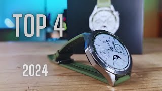 Les 4 Meilleures Montres Connectées 2024 [upl. by Ahsinahs]