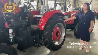 70HP 4 wheel tractor for farm use [upl. by Irwin]