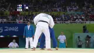 Japan vs Uzbekistan  Judo  Mens 100KG  Beijing 2008 Summer Olympic Games [upl. by Ydnarb108]