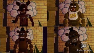 How to get quotHalloween eventquot badge and all characters in fnaf movie rp  fractured franchise [upl. by Sicnarf286]