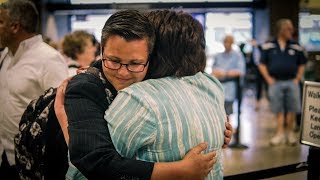 Missionary Homecoming  Elder Wells SLC Airport [upl. by Wassyngton]