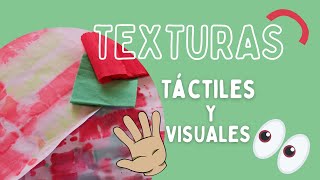 1° GRADO Atividad N° 4  TEXTURAS TACTILES Y VISUALES [upl. by Namso508]