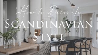 How To Decorate Scandinavian Style  10 Essential Interior Styling Tips for 2021 [upl. by Adav]