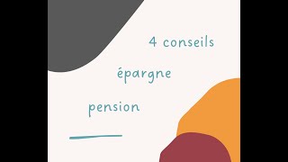 4 conseils pour choisir son épargne pension [upl. by Henricks]