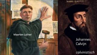 De Reformatie Protestanten vs Katholieken Maarten Luther Calvijn ontdekkers en hervormers [upl. by Siravrat282]