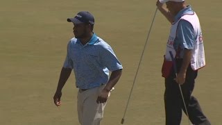 Harold Varner III goes low to lead at Panama Claro [upl. by Eclud730]