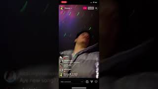 LIL MOSEY previews new song “It’s Up” on IG LIVE 2152021 [upl. by Thom]