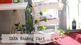 IKEA Raskog Cart Unboxing  Craft Storage🤩😍  Ikea Dubai [upl. by Nothgierc727]