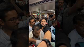 Prank With Delhi Metro In Chinese Language Miracletom Prank prank prankvideo youtube trending [upl. by Bronny966]