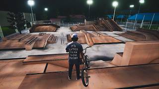 Escondido Skatepark is AMAZING  BMX Streets [upl. by Fairbanks]