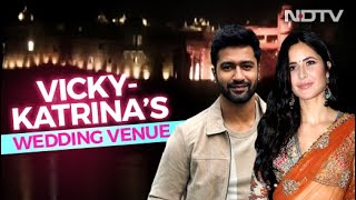 Katrina Kaif And Vicky Kaushal See The Couples Wedding Venue [upl. by Ayoral641]