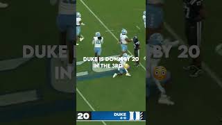 Comeback of the year duke football [upl. by Norty]