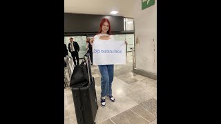 Aleksandra Trusova llega a México [upl. by Esinyt]