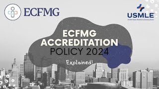 ECFMG Certification Updates in 2024  Explained [upl. by Paten902]