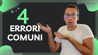 Gli errori finanziari più comuni da evitare [upl. by Akenor]