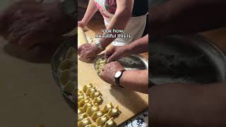 This pasta shape is so fun to make pasta homemadepasta freshpasta [upl. by Munn]