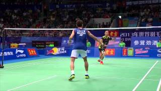 Highlights Lee Chong Wei vs Du Pengyu  World Championships [upl. by Nehpets368]