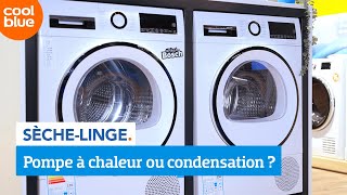 Le meilleur sèchelinge  un sèchelinge à pompe à chaleur ou un sèchelinge à condensation [upl. by Edge]