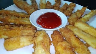 CARA BUAT UBI GORENG CRISPY GUNA TEPUNG BESTARI [upl. by Ena779]