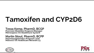 Tamoxifen and CYP2D6  September 20 2024 [upl. by Winters]