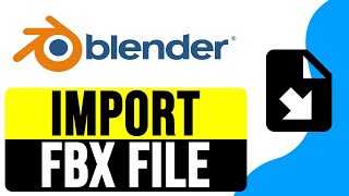 How to IMPORT FBX FILE into BLENDER 2024  Import FBX to Blender Guide [upl. by Elocen]