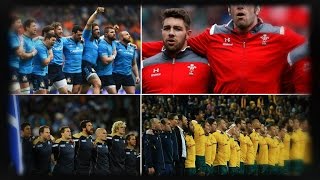 Top 10 of the Best National Anthem in Rugby [upl. by Anora]