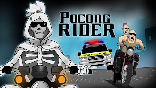 Pocong Rider  Funny Cartoon Racing [upl. by Seniag]