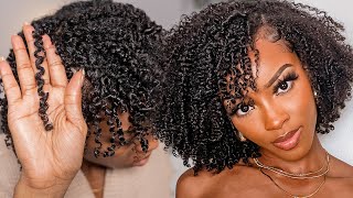 My Updated Wash N’ Go Routine One Product No Gel [upl. by Rotow]