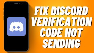 How to Fix Discord Verification Code Not Sending 2023 [upl. by Berthe]