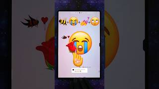 🐝😭💅🙄 emoji mixing digitalart emojichallenge funny shorts [upl. by Jerald193]