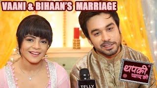 Thapki Pyar Ki On Location Vaani amp Maahis Marriage  Manish Goplani amp Jigyasa SIngh Interview [upl. by Leona]