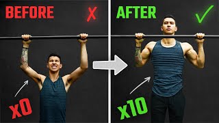 How To Increase Your PullUps From 0 to 10 Reps FAST 3 ScienceBased Tips [upl. by Dnamra57]