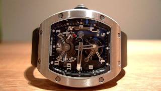 Richard Mille RM002 Ti tourbillon [upl. by Adnahsal]