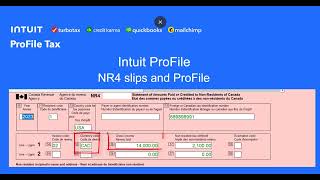 NR4 Slip income reporting on a ProFile T1 return [upl. by Kcuhc429]