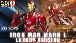 REVIEW  ZD Toys Iron Man Mark L  Mark 50  MK50  Avengers Infinity War  Marvel  中動  中动 [upl. by Tatum]