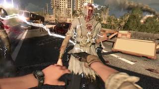 Dying Light  Slaughterhouse Cleaver  Holy Ghost Mod [upl. by Kcinnay489]