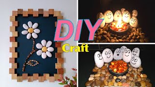 DIY Stone Wall art decor  How to make real stone art [upl. by Snoddy]