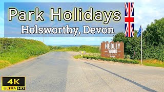 Hedley Wood Holiday Park 4K Devon UK 🇬🇧 travelarc [upl. by Rosenthal]