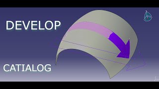 Develop  CATIA V5  CATIALOG [upl. by Dyan]