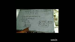 Std11 4 Determinants and Matrices properties of Determinants property 4 Math 1 [upl. by Anuahsed]