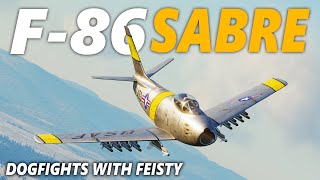 F86F Sabre Dogfights with Feisty  Digital Combat Simulator  DCS [upl. by Sutherlan]