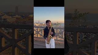 The Most Beautiful Song With the Best View  Stuck On You  Lionel Richie  Street Sax Performance [upl. by Kiel]