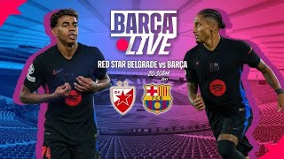 🔴RED STAR BELGRADE vs FC BARCELONA  UEFA CHAMPIONS LEAGUE 2425 ⚽ [upl. by Etteval]