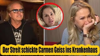 Carmen Geiss wurde von Robert Geiss geschlagen und ins Krankenhaus eingeliefert – sie weinte viel [upl. by Ekoorb]