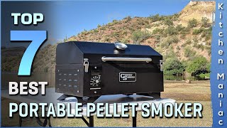 Best Portable Pellet Smoker Review in 2023  Top 7 [upl. by Emsmus]