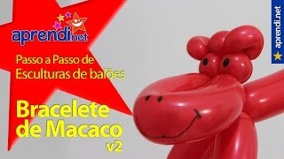 Como fazer um bracelete de macaco [upl. by Simmons]