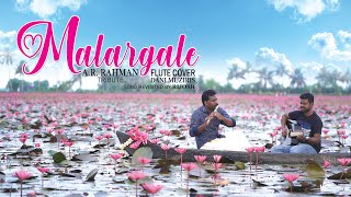 Malargale  மலர்களே  Flute Cover  Dani Muziris  Rijosh  A R Rahman  Love Birds [upl. by Beffrey249]