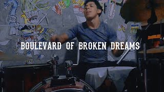 Boulevard Of Broken Dreams  Green Day  Drum Cover [upl. by Decrem]