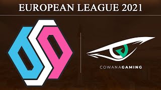 BDS vs Cowana Oregon  BDS Esport vs Cowana Gaming  European League 2021 24 April 2021 [upl. by Tteraj609]